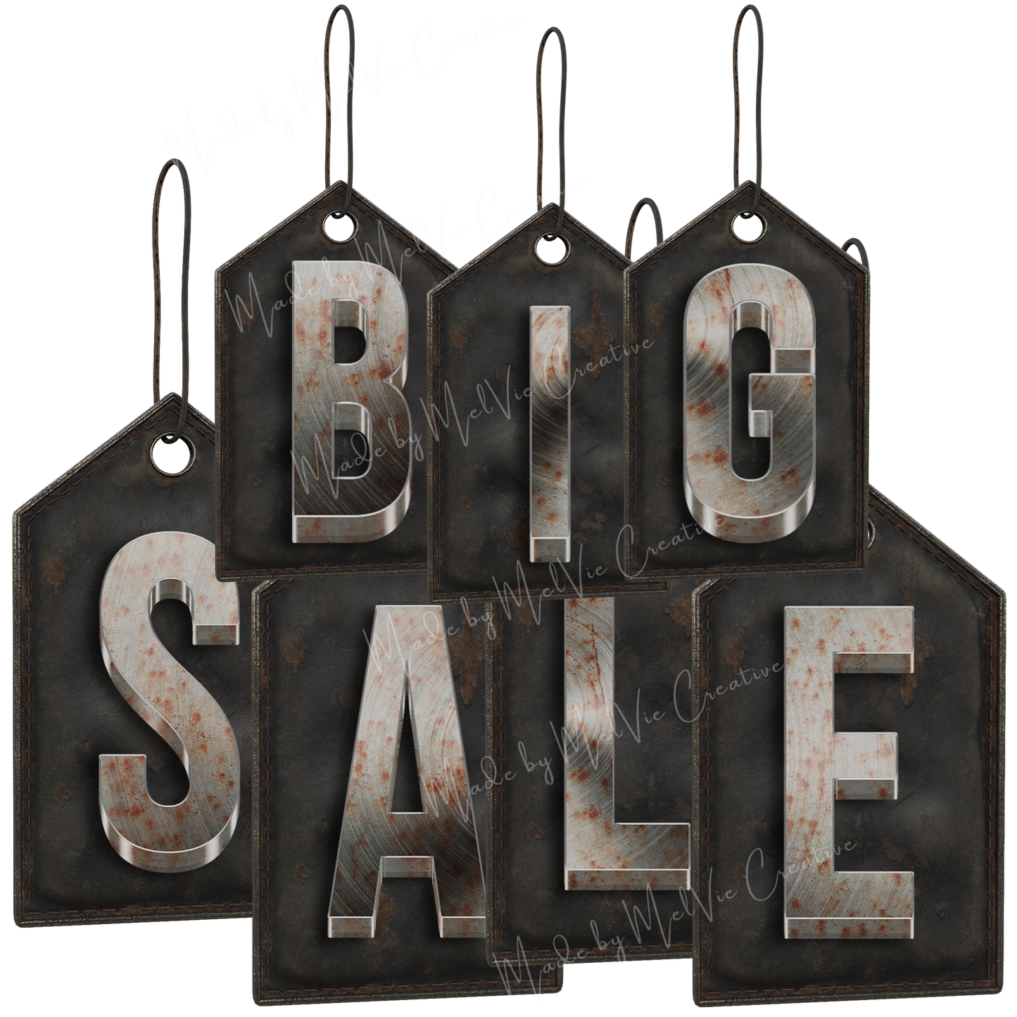 MelVie Grunge Price Tag Signs Sales and Discounts